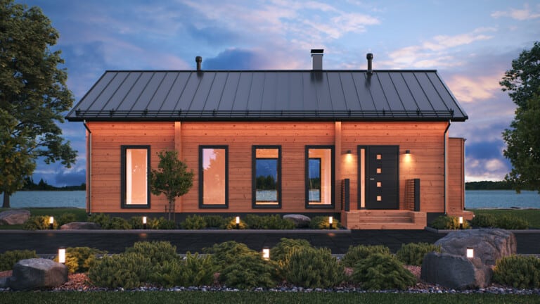 Log Home Tyyni 82